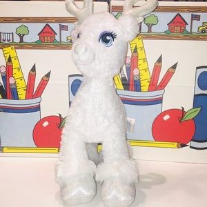 Silver Glisten Reindeer Build A Bear